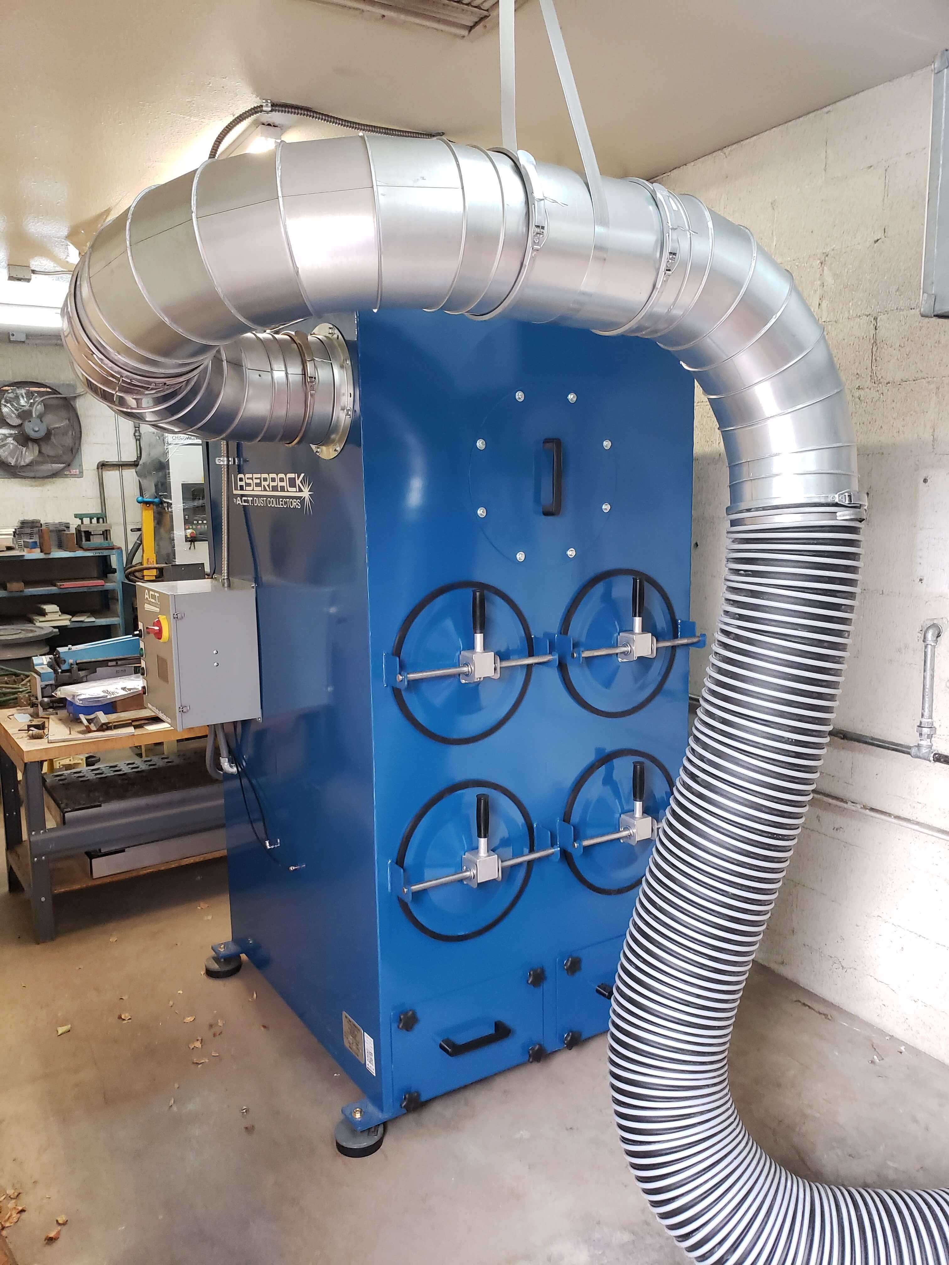 Dust Collectors for Laser and Plasma Cutting A.C.T. Dust Collectors